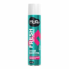 Сухой шампунь для волос Mure Fresh Моментальная Свежесть, для всех типов волос 200 мл