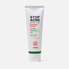 Гель для умывания Hiskin Stop Acne AHA + BHA + Tea Tree для проблемной кожи 120 мл