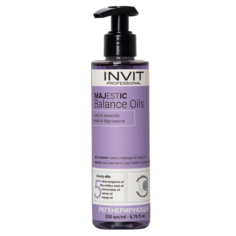 Масло массажное Invit для тела от растяжек и целлюлита Majestic Balance Oils 200мл