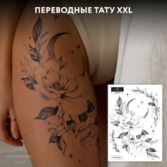 Переводные тату Miamitats большие на бедро Sophisticated