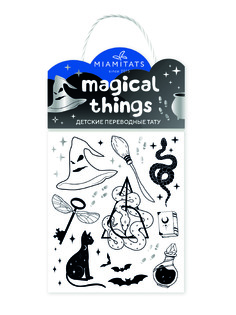 Переводные тату Miamitats детские на лицо Magical Things