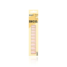 Накладные ногти с клеевыми стикерами Deco Вeauty shiny 24 шт