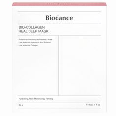 Гидрогелевая маска с коллагеном Biodance Bio-Collagen Real Deep Mask 4 шт