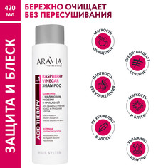 Шампунь Aravia Professional Raspberry vinegar для блеска волос 420 мл