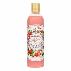 Гель для душа Vesta Йогурт с малиной и земляникой 500 мл Веста