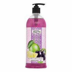 Туалетное мыло Vesta лайм-черная смородина 1 л Веста