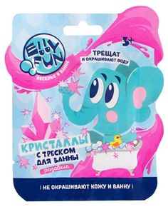 Кристаллы для ванны с треском Ellyfun в ассортименте 12 г No Brand