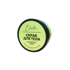 Скраб для тела сахарный Elatea Киви 200 г