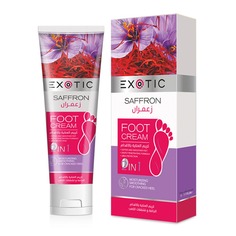 Крем для ног 2 в 1 шафран и мочевина EXOTICMOOD 100 мл