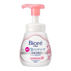 Мыло-пенка для рук KAO Biore U Foaming Hand Soap с антибактериальным эффектом, 240 мл КАО