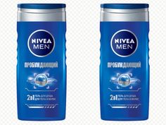 Гель для душа Nivea Men 2в1 Пробуждающий с натуральными минералами 2шт по 250мл