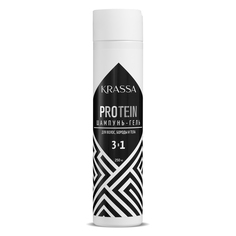 Набор Krassa Шампунь Кондиционер И Гель Для Мужчин 3в1 Professional Protein 250мл