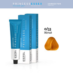 Краска Для Волос Estel Princess Essex Correct 0.33 Желтый 60 Мл 2 Шт