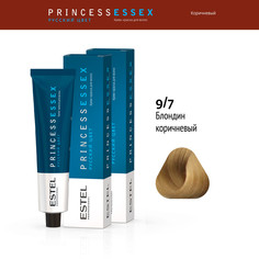 Краска Для Волос Estel Princess Essex 9.7 Блондин Коричневый 60 Мл 2 Шт