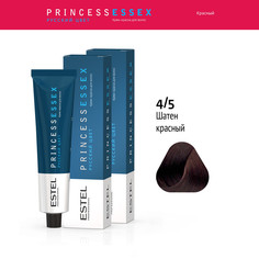 Краска Для Волос Estel Princess Essex 4.5 Шатен Красный 60 Мл 2 Шт