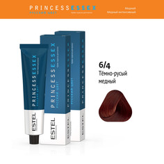 Краска Для Волос Estel Princess Essex 6.4 Темно-русый Медный 60 Мл 2 Шт