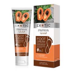 Крем для ног EXOTICMOOD 2 в 1 папайя и мочевина 100мл