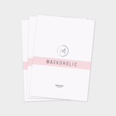 Лифтинг-маска Maskoholic Противовоспалительная тканевая с пептидным комплексом 3шт