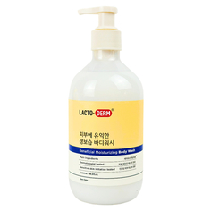Гель очищающий для лица и тела Lacto-derm beneficial moisturizing body wash 500мл