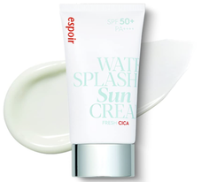 Освежающий солнцезащитный крем Espoir Water Splash Sun Cream Fresh Cica SPF50+ PA++++ 60m