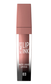 Жидкая матовая помада Golden Rose My Matte Lip Ink тон 03 Розово-коричневый No Brand