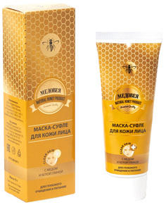 Маска для лица Медовея С медом и белой глиной