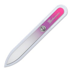 Пилка для ногтей BOHEMIA Czech Nail Files 115231 магента стекло