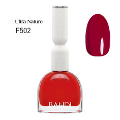 Лак для ногтей BANDI Ultra Nature, Ruby Red, F502s, 10 мл
