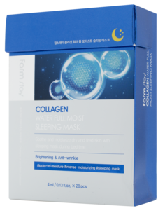 Ночная маска FarmStay с коллагеном Collagen Water Full Moist Sleeping Mask (в саше) No Brand
