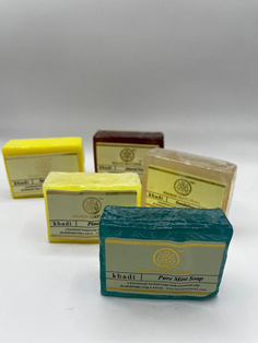 Мыло Khadi сет, 5 шт по 125 г