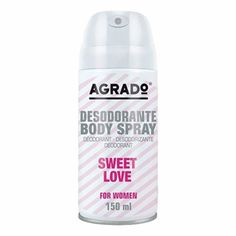Дезодорант спрей Agrado Sweet Love женский 150 мл