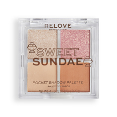 Тени для век Revolution Relove pocket palette тон Sweet Sundae 2,88 г