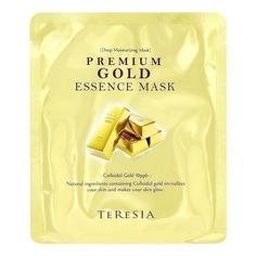 Маска для лица Teresia с коллоидным золотом для упругости кожи 25 мл No Brand