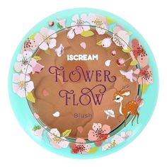 Румяна для лица Iscream Flower Flow тон 01 светло-коричневый 28 г