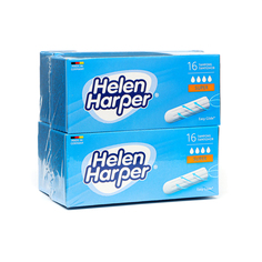 Тампоны безаппликаторные Helen Harper, Super, 4 упаковки по 16 шт