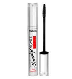 Тушь для ресниц Luxvisage Smoky Eyes панорамный объем, черная, 7 г