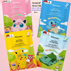 Маска JM Solution DECO Pick Pokemon 4шт 30мл