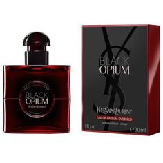 Парфюмированная вода Yves Saint Laurent женская Black Opium Over Red 30мл