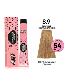 Крем-краска для волос Arlis Story Supercolor color cream оттенок 8.9, 60 мл