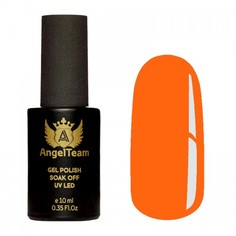Гель-лак AngelTeam Апельсиновая ламбада (неон), 10 мл