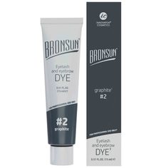 Гель-краска Bronsun для бровей и ресниц графит 15 мл Innovator Cosmetics