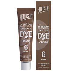 Крем-краска Bronsun для бровей и ресниц коричневый 15 мл Innovator Cosmetics