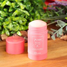 Маска для лица OCheal Peach из глины, от прыщей, угрей и акне, персик, 20 г