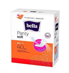 BELLA Прокладки женские Ежедневные дышащие Ponty Soft (40 шт.) 2х20