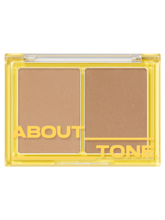 Контурирующая пудра About Tone - теплый коричневый On Shade Shading 01 Warm Shade 12 г