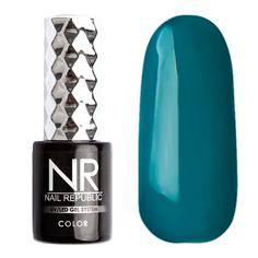 Гель-лак Nail Republic №106 (Темно-бирюзовый), 10 мл