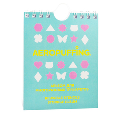 Альбом для многоразовых трафаретов Reusable Stencils Storage Album Aeropuffing No Brand