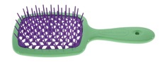 Расческа Janeke Superbrush The Original Italian Patent Green Purple