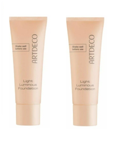 Тональная основа ARTDECO Light Luminous Foundation тон 22 25 мл 2 шт