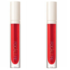 Блеск для губ Focallure Plump High Shine Lip Glow тон 04 2.5г 2 шт